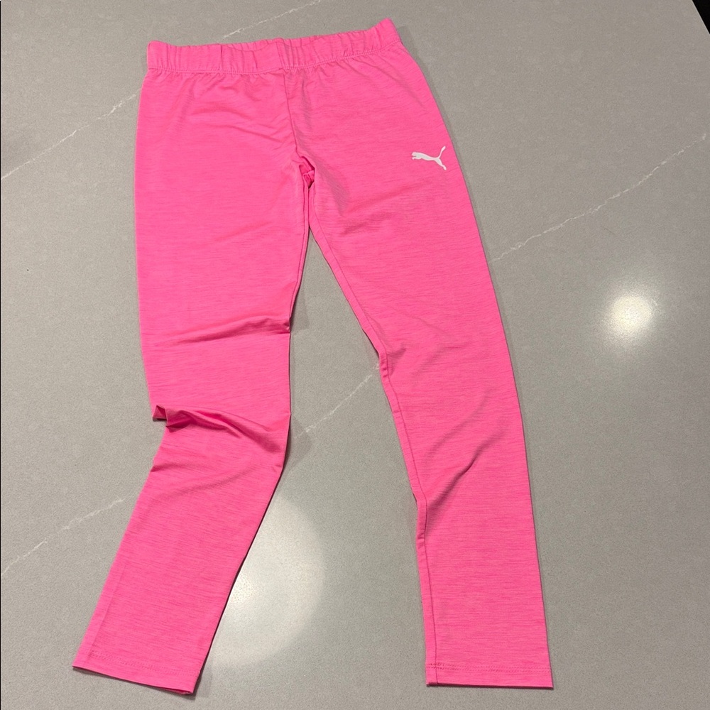 Puma Kids Vibrant Pink Leggings